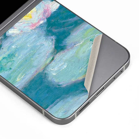 Waterlilies, Evening by Monet Galaxy Z Flip6 Skin